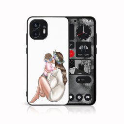 PROTEMIO MY ART Védőhuzat Nothing Phone 2 BABY számára GIRL (111)