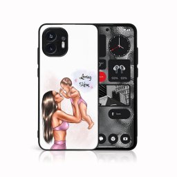 PROTEMIO MY ART Védőhuzat a Nothing Phone 2 számára LOVING MOM (115)