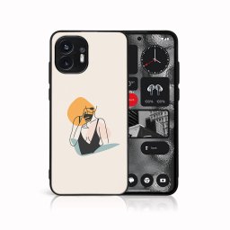 PROTEMIO MY ART Védőburkolat Nothing Phone 2 WOMAN-hoz (197)