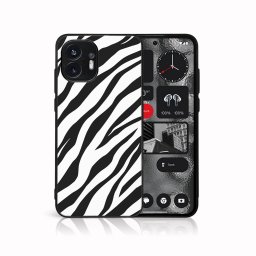PROTEMIO MY ART Védőburkolat a Nothing Phone 2 ZEBRA (237) számára