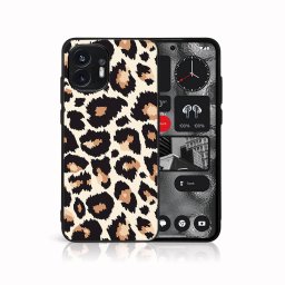 PROTEMIO MY ART Védőburkolat a Nothing Phone 2 LEOPARD PRINT (238) számára