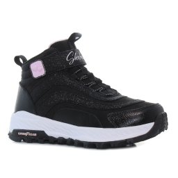 Skechers Fuse Tread - Wild Adventure vízlepergető fekete gyerek bakancs