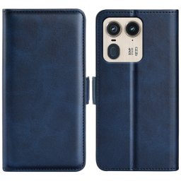 SIDE Wallet tok Motorola Edge 50 Ultra kék színhez