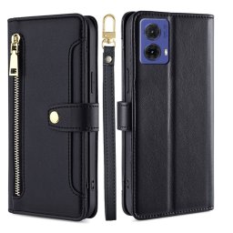 PASTEL Pénztárca tok Motorola Moto-hoz G85 5G fekete