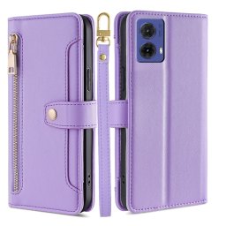 PASTEL Pénztárca tok Motorola Moto-hoz G85 5G lila