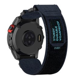 STURDY Nylon szíj Garmin Fenix 8 43mm sötétkékhez