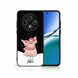 PROTEMIO MY ART Karácsonyi kivitelű borító Oppo Reno12 FS 5G LET IT SNOW (075)