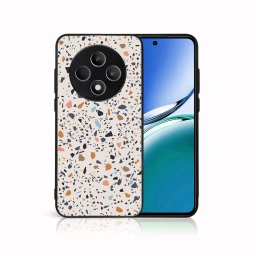 PROTEMIO MY ART Védőburkolat Oppo Reno12 FS-hez 5G BÉZS TERRAZZO (162)