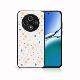PROTEMIO MY ART Védőburkolat Oppo Reno12 FS-hez 5G ORANGE TERRAZZO (165)