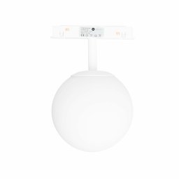 MAXLIGHT Track Magnetic 48V-os sínrendszeres gömb lámpa, 6W, CCT, 525 lm, Ø10 cm, fehér, ZIGBEE