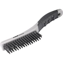 EXTOL PREMIUM drtkefe hajltott, ktkomponens TPR+manyag nyl; 4 soros, 28mm szlhossz, acl, hossz: 25cm, fejmret: 27125mm