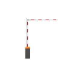 Szervo motoros sorompó 5m 90°-ban tört karral - SERVO PRO 100 BXB-S18CB02I-or-A5(90)