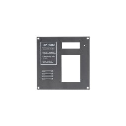 Előlap DP300 központhoz szinterezett DP3000-FRONT