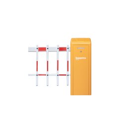 Sorompó szett – 4,5m alsó rácsos karral jobbos 24V DC vezérlő és szervo motor BXB-E30DZE-BL-or-2F4.5-R