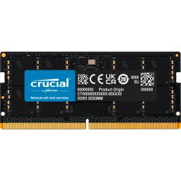 32GB DDR5 4800MHz Crucial CT32G48C40S5 SODIMM laptop memoria