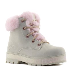 Skechers Street Glitz bézs gyerek bakancs