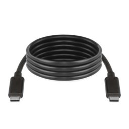 Töltő- és adatkábel 2.0 USB-C / USB-C, 1 m, fekete