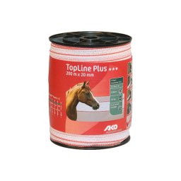 Ako Topline Plus 200 m X 20 mm fehér - vörös