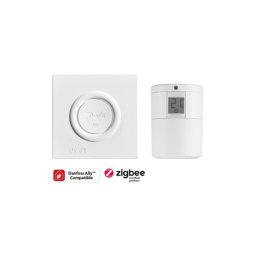 Danfoss Ally kezdő szett, 1-1 db gateway és elektromos radiátor termosztát M30, RA, RAV és RAVL adapterekkel Zigbee 3.0 014G2440