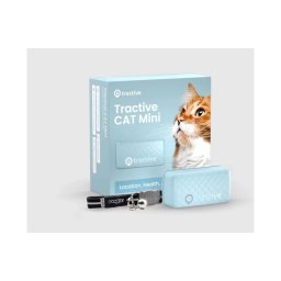 Tractive CAT Mini nyomkövető macskáknak 3 kg felett aktivitásmérővel menta színben biztonsági nyakörvvel TRCAT5MT