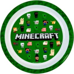 Minecraft műanyag micro lapostányér Nr3