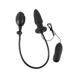 You2Toys - pumpálható anál tágító vibrátor (fekete)
