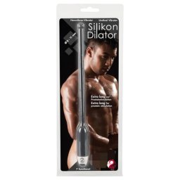 You2Toys DILATOR - fekete szilikon, vibrációs húgycső dilátor (8-11 mm)
