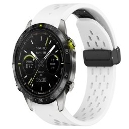 AIRY szilikon szíj Garmin Epix Pro Gen 2-hez 47mm fehér
