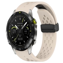 AIRY szilikon szíj Garmin Epix Pro Gen 2-hez 47mm bézs