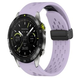 AIRY szilikon szíj Garmin Epix Pro Gen 2-hez 47mm lila