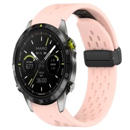 AIRY szilikon szíj Garmin Epix Pro Gen 2-hez 47mm rózsaszín