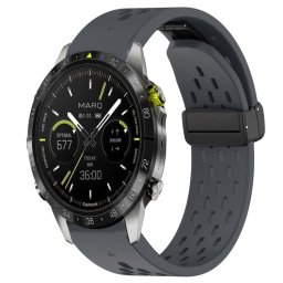 AIRY szilikon szíj Garmin Epix Pro Gen 2-hez 47mm szürke