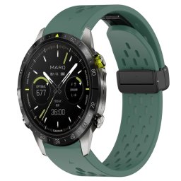 AIRY szilikon szíj Garmin Epix Pro Gen 2-hez 47mm zöld