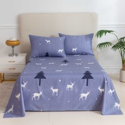 DEER AND TREE lepedő és párnahuzat Méret: 2 ks 50 x 70 cm | 200 x 240 cm