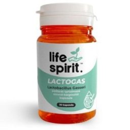 Life Spirit Lactogas élőflórát tartalmazó étrend-kiegészítő kapszula - 30db