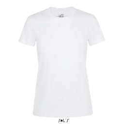 SOL'S REGENT Női kereknyakú rövid ujjú pamut póló SO01825, White-S