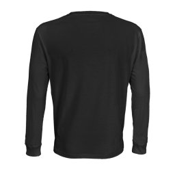 SOL'S PIONEER kereknyakú unisex hosszú ujjú póló SO03982, Deep Black-XL