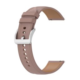 LEATHER Bőrszíj Garmin Forerunner 165 rózsaszínhez