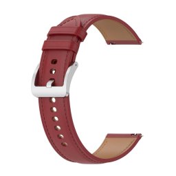 LEATHER Bőrszíj Garmin Forerunner 165 piroshoz