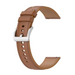 LEATHER Bőrszíj Garmin Forerunner 165 világosbarna színhez