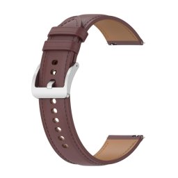 LEATHER Bőrszíj Garmin Forerunner 165 sötétbarna színhez