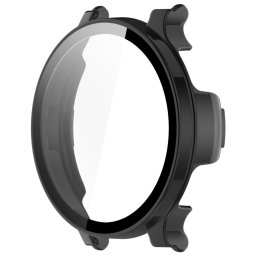 PC FULL COVER Műanyag borítás üveggel Garmin Lily 2-hez Aktív fekete