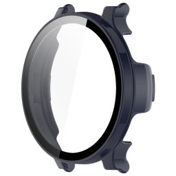 PC FULL COVER Üveggel ellátott műanyag borítás a Garmin Lily 2-hez Aktív kék