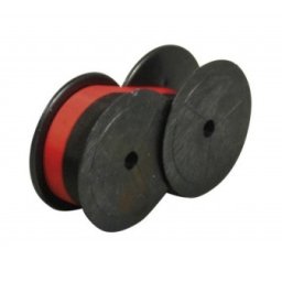 VICTORIA TECHNOLOGY Festékszalag 13 mm-es két orsós számológéphez, írógépekhez, VICTORIA TECHNOLOGY GR 51, piros-fekete