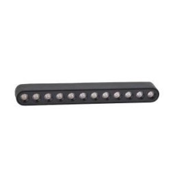 SLIM TRACK LIGHT Fekete Mágneses sínes Led lámpa Ledes 12W 1248lm 4000K