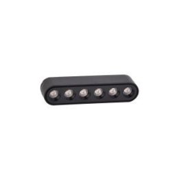 SLIM TRACK LIGHT Fekete Mágneses sínes Led lámpa Ledes 6W 535lm 4000K