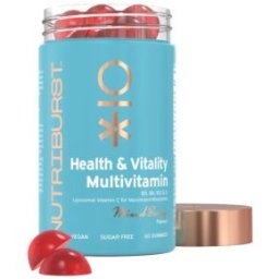 Nutriburst Premium Health & Vitality multivitamin gumivitamin - 60db