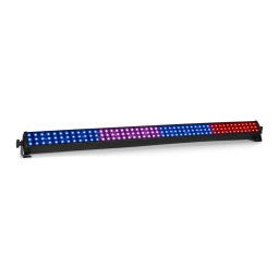 Beamz LCB144, színes LED fénycső, 25 W, 144 LED dióda 8 szegmensben, 3, 5, 6, 12, 24, 48 DMX csatorna (Sky-150.563)