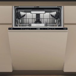 Whirlpool W7I HP40 L Beépíthető mosogatógép, 15 teríték,9,5 L,9 prog.,40 dB,C,Felső evőeszk.,60 cm,Digit.kijelző,Autom.ajtónyit.