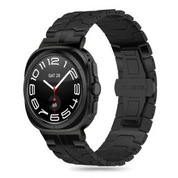 Tech-Protect Stainless Line rozsdamentes fém okosóraszíj Samsung Galaxy Watch Ultra 47mm (fekete)